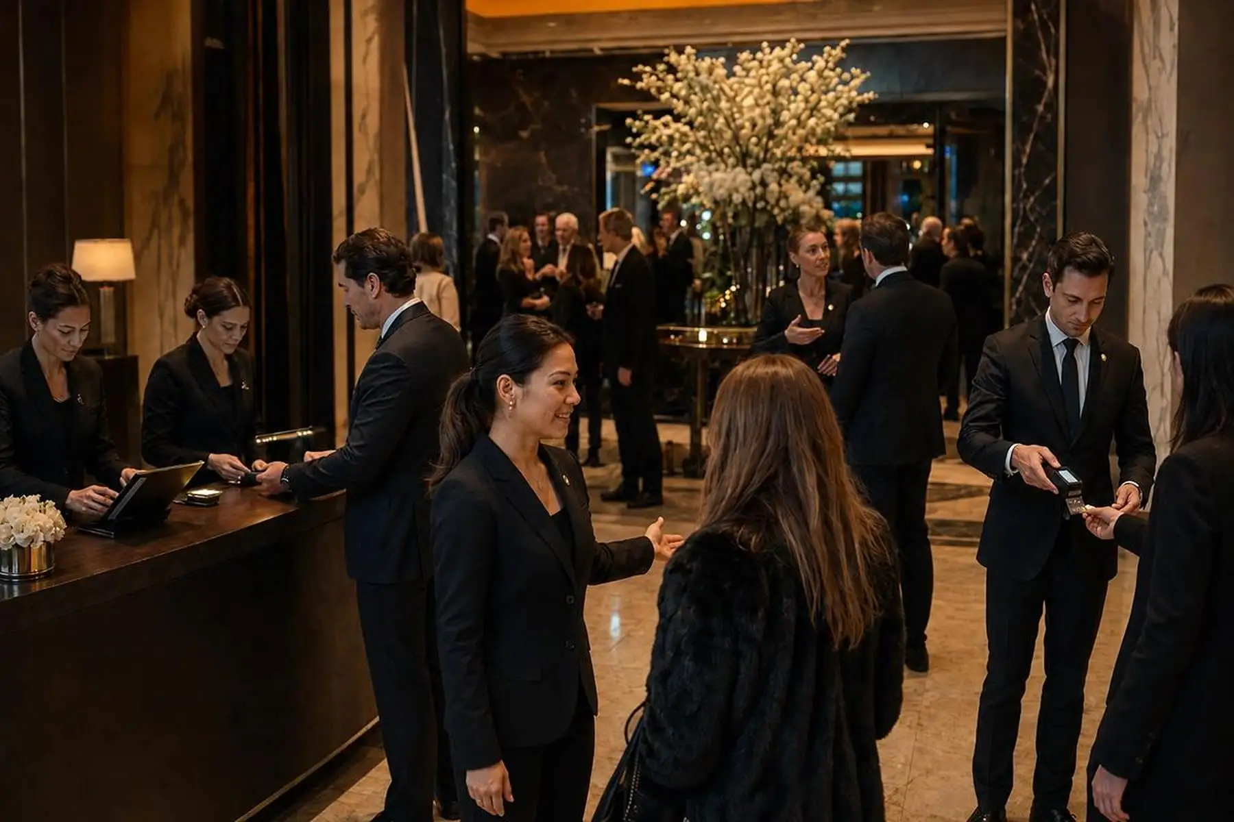 VIP hospitality and guest-facing moment