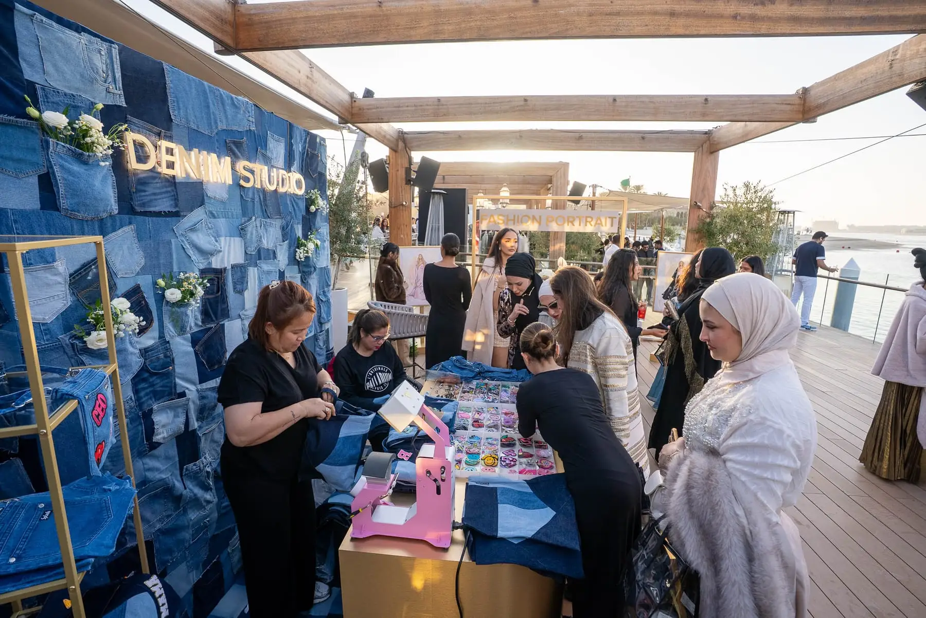 Fashion and retail brand activation environment